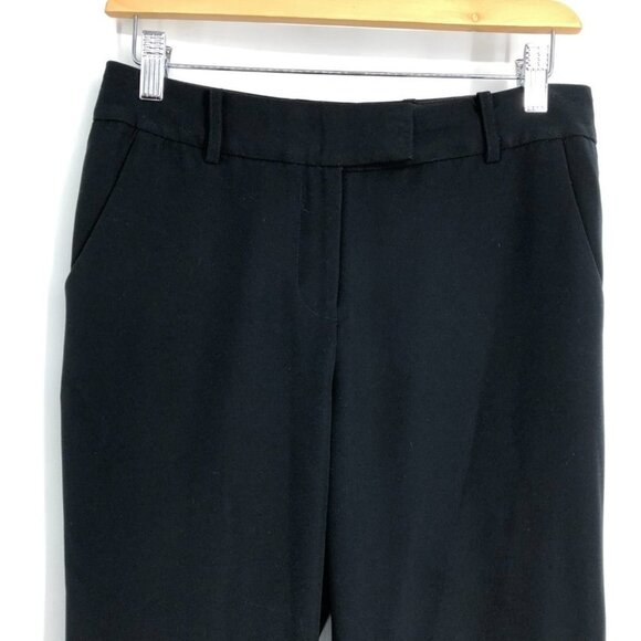 Anne Klein Black Hook and Zip close Flared leg Dress Pants size 2 - Picture 4 of 12